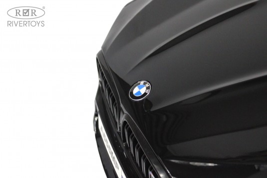 Детский электромобиль BMW M5 Competition (A555MP) черный глянец