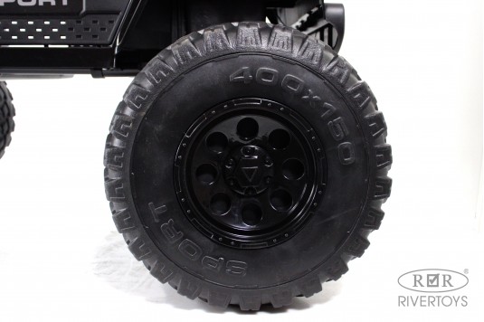 Детский электромобиль Jeep A222AA черный