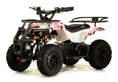 Детский электроквадроцикл TIKI розовый камуфляж