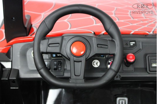 Детский электромобиль A707AA 4WD красный Spider