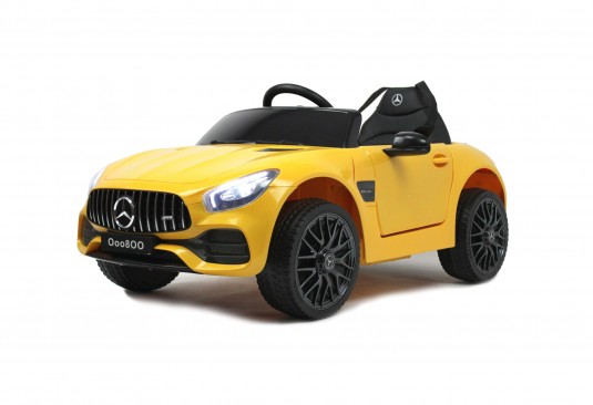Детский электромобиль Mercedes-Benz GT (O008OO) желтый
