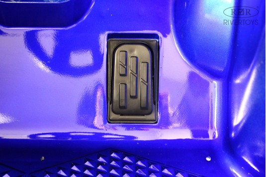 Детский электромобиль М444БХ синий глянец
