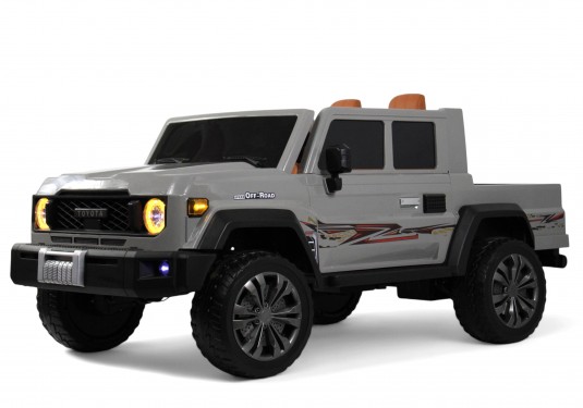 Детский электромобиль Pick-Up E555KX серый