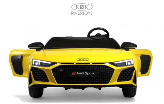 Детский электромобиль AUDI R8 (M333MM) желтый