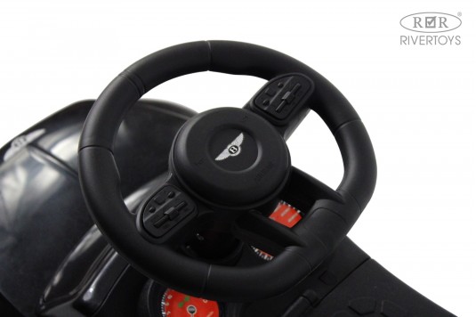 Детский толокар Z004ZZ-T черный Детский толокар Z004ZZ-T черный