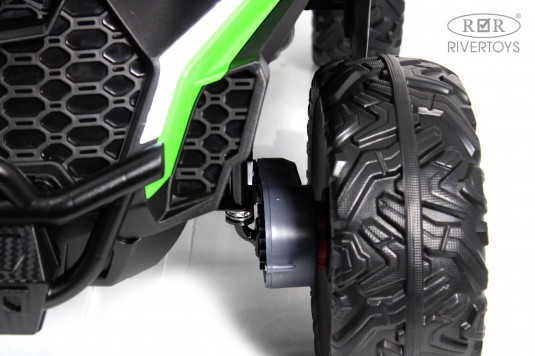 Детский электромобиль K555KK 4WD 24V зеленый