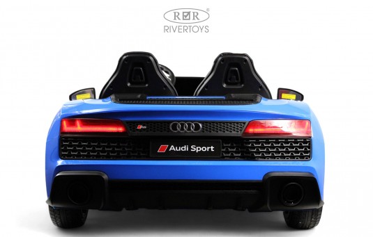 Детский электромобиль AUDI R8 (M333MM) синий