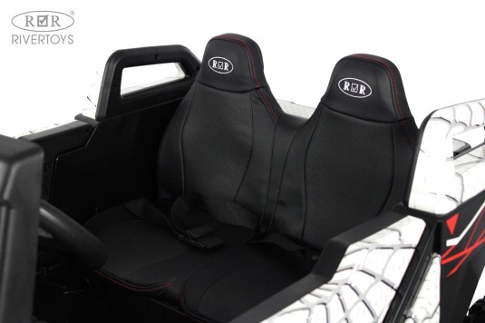 Детский электромобиль A707AA LUX NEW 4WD белый Spider Детский электромобиль A707AA LUX NEW 4WD белый Spider