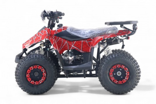 Детский квадроцикл LEON 49CC красный спайдер