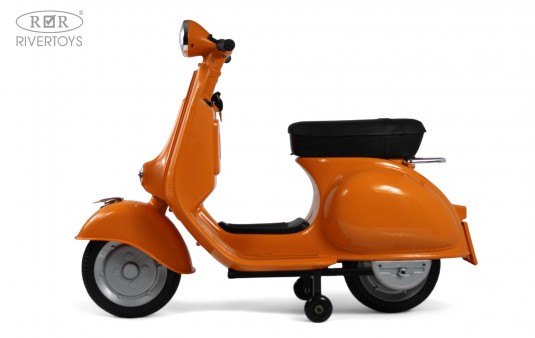 Детский электроскутер VESPA (M888MM) оранжевый