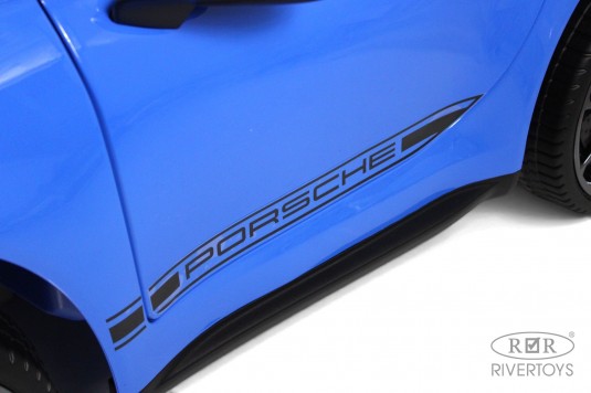 Детский электромобиль Porsche 911 GT3 (Y911YY) синий глянец Детский электромобиль Porsche 911 GT3 (Y911YY) синий глянец