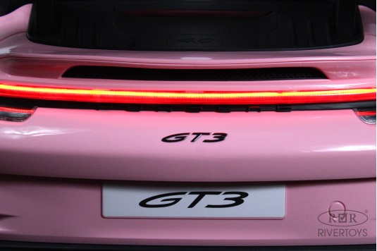 Детский электромобиль Porsche 911 GT3 (Y911YY) розовый Детский электромобиль Porsche 911 GT3 (Y911YY) розовый