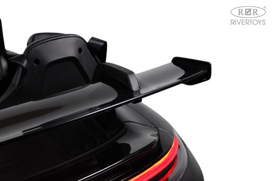 Детский электромобиль Porsche 911 GT3 (Y911YY) черный глянец Детский электромобиль Porsche 911 GT3 (Y911YY) черный глянец