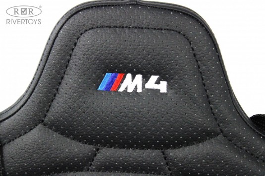 Детский электромобиль BMW M4 (A004AA) черный глянец