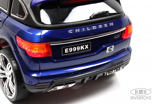 Детский электромобиль E999KX синий глянец