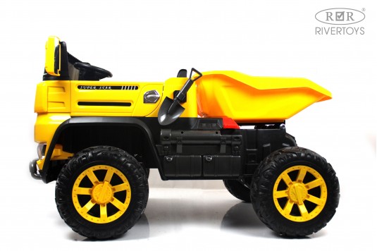 Детский электромобиль K777AM желтый