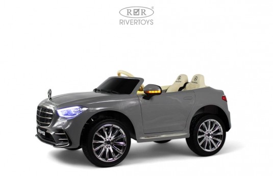 Детский электромобиль М333БХ 4WD серый