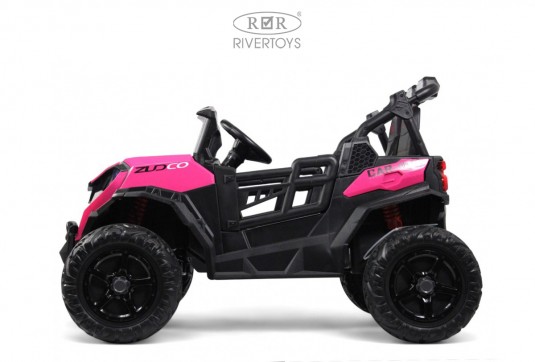 Детский электромобиль K555KK 4WD 24V розовый