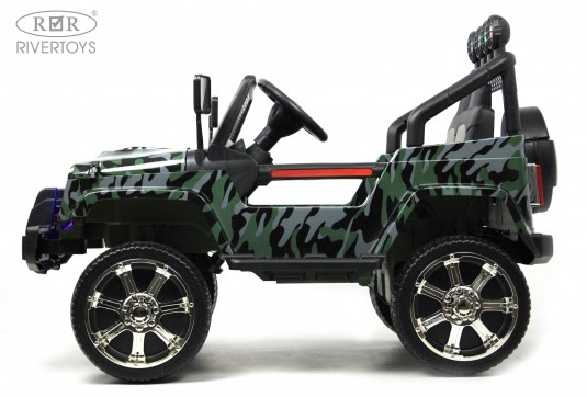 Детский электромобиль T008TT 4WD камуфляж