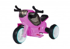 Детский электромотоцикл HC-1388 розовый