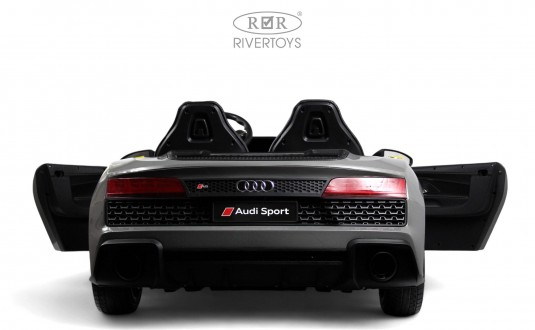 Детский электромобиль AUDI R8 (M333MM) серый