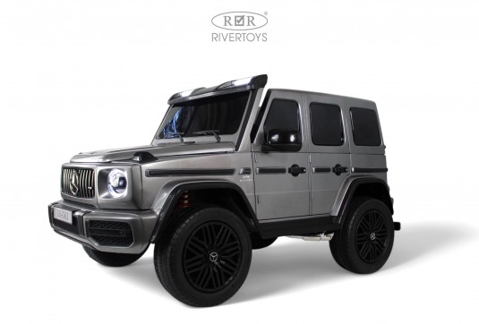 Детский электромобиль Mercedes Benz G63 Y777YY серый глянец