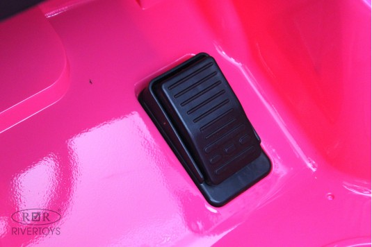 Детский электромобиль X008XX розовый глянец
