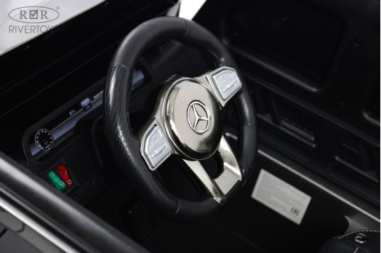 Детский электромобиль Mercedes-AMG G63 4WD (G333GG) серый глянец