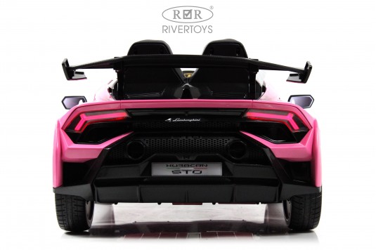 Детский электромобиль Lamborghini Huracán STO (E888EE) розовый