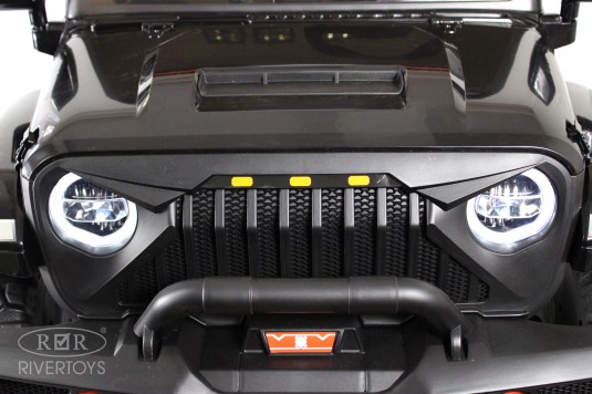 Детский электромобиль Jeep A222AA черный
