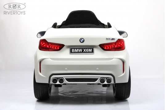 Детский электромобиль BMW X6M (JJ2199) белый