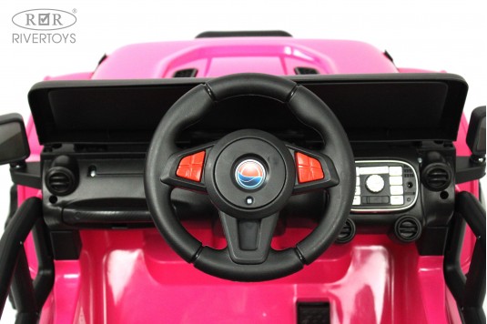 Детский электромобиль T222TT розовый