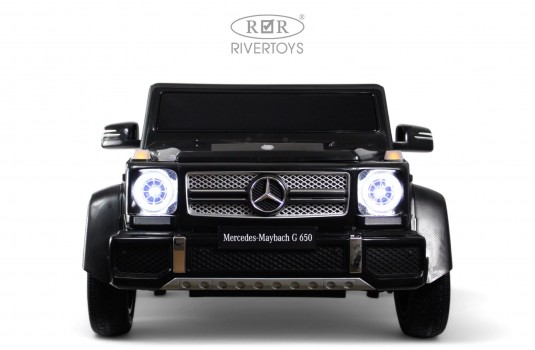 Детский электромобиль Mercedes-Maybach G650 Landaulet (M999MM) черный