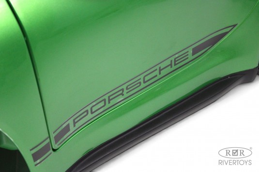 Детский электромобиль Porsche 911 GT3 (Y911YY) зеленый глянец Детский электромобиль Porsche 911 GT3 (Y911YY) зеленый глянец