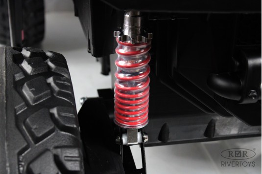 Детский электромобиль A707AA LUX NEW 4WD синий спайдер