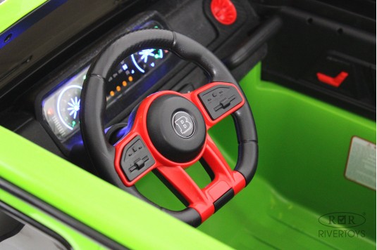 Детский электромобиль Z888ZZ зеленый Детский электромобиль Z888ZZ зеленый