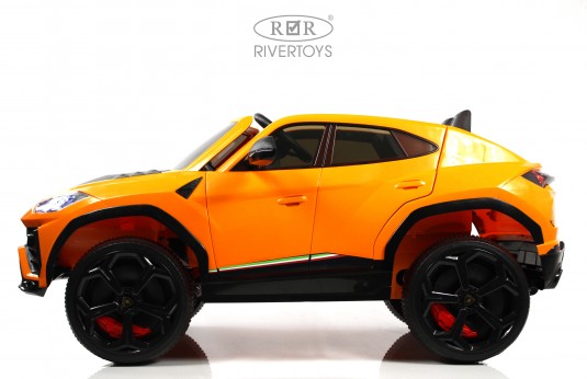Детский электромобиль Lamborghini Urus (E777EE) оранжевый