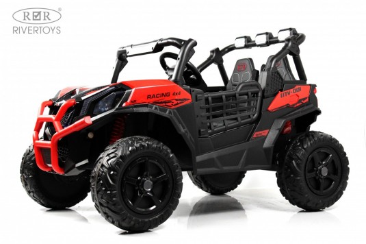 Детский электромобиль K777KK LUX 4WD красный