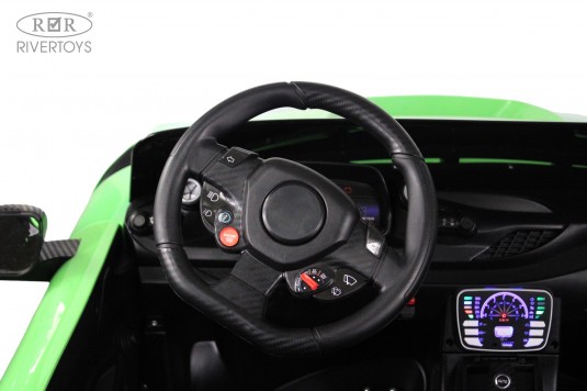 Детский электромобиль F999FF зеленый