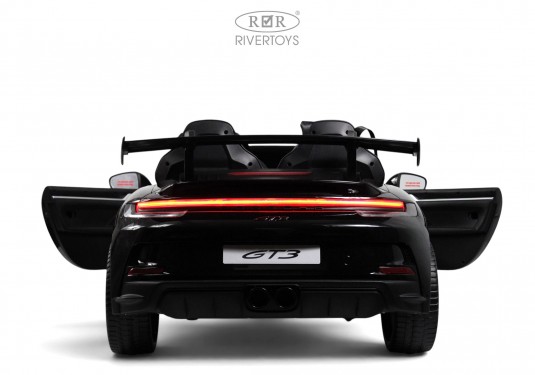 Детский электромобиль Porsche 911 GT3 (Y911YY) черный глянец Детский электромобиль Porsche 911 GT3 (Y911YY) черный глянец