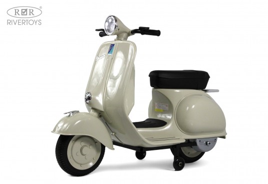 Детский электроскутер VESPA (M888MM) серый