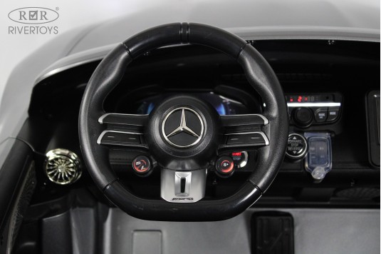 Детский электромобиль Mercedes Benz GT63 Y001YY серый глянец Детский электромобиль Mercedes Benz GT63 Y001YY серый глянец