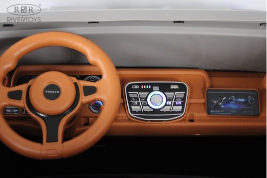 Детский электромобиль Pick-Up E555KX серый